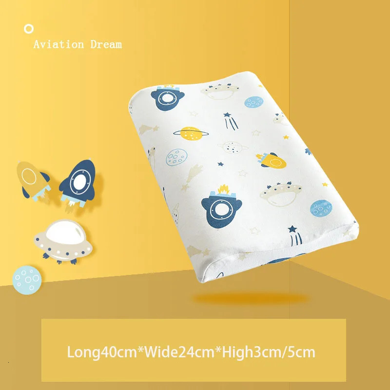 Memory Cotton Pure Cotton Neck Care for Primary School Children Infant Children Kindergarten Nap Children Pillow 250527