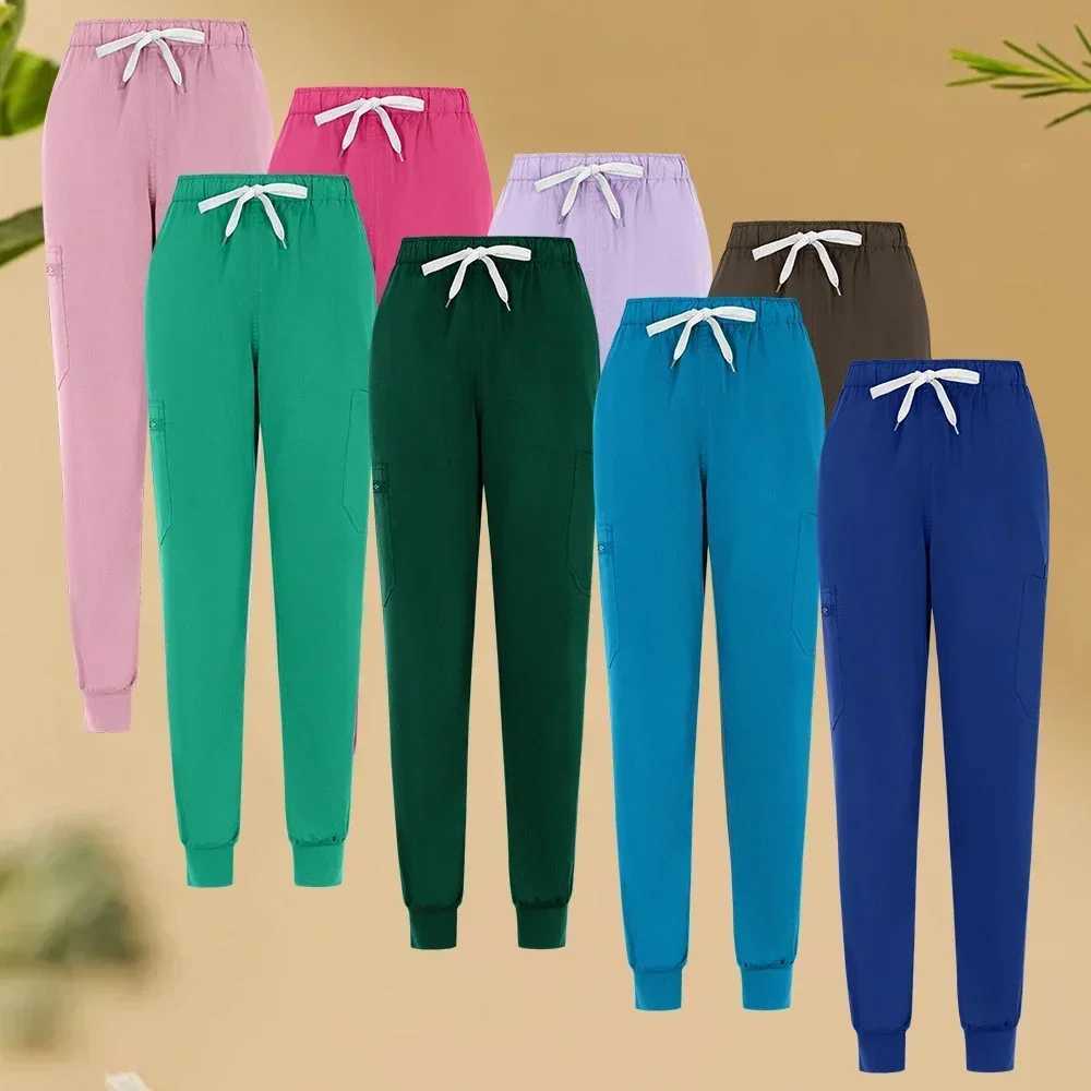Short-slved Doctor Nurse Accessories Pet Hospital Workwear Medical Uniforms Dental Clinic Pharmacist Uniforms Suits X250528