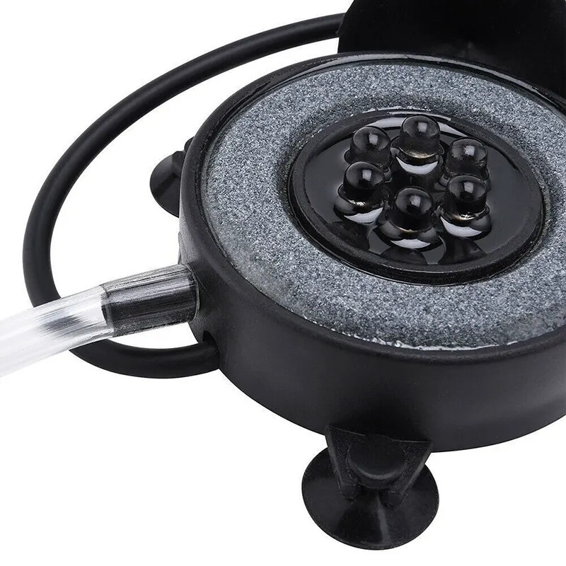 Submersible Underwater Fish Tank Light Color Changing LED Air Light Aquarium Air Bubble Lamp Making Oxygen for Fish Tank 250521