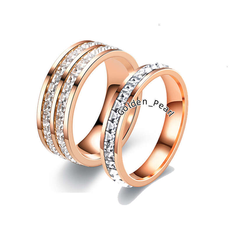 tiktok influencer inspired dual size titanium steel wedding band combined circular design