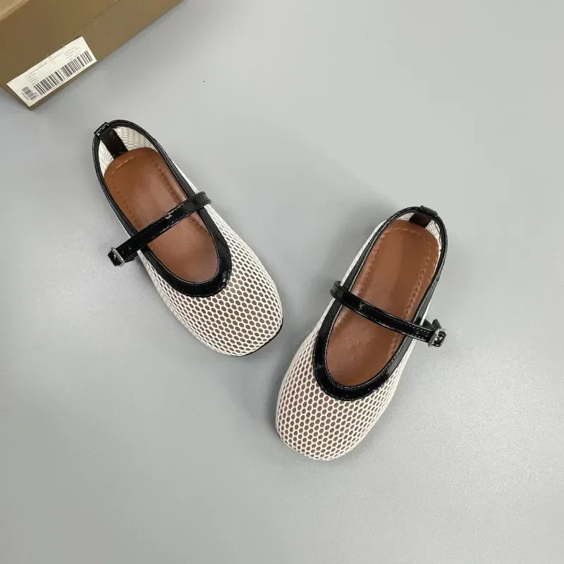 Girls Shoes Summer Toddler Kids Fashion Princess Mary Jane Dress Party Ballet Flats Children Breathable Sandals Soft Sole 250528