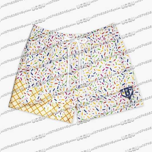 2025 New Summer Men Basketball Shorts Mens Sweatpants Gyms Loose Shorts Quarter Outdoor Sports Shorts Adult/Kids Mesh Shorts X250528