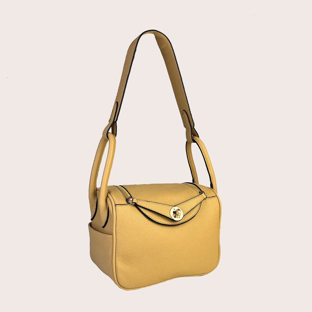 Fresh Yellow Lychee Pattern Shoulder Fashion Women's Simple Versatile Medicine Doctor Bag