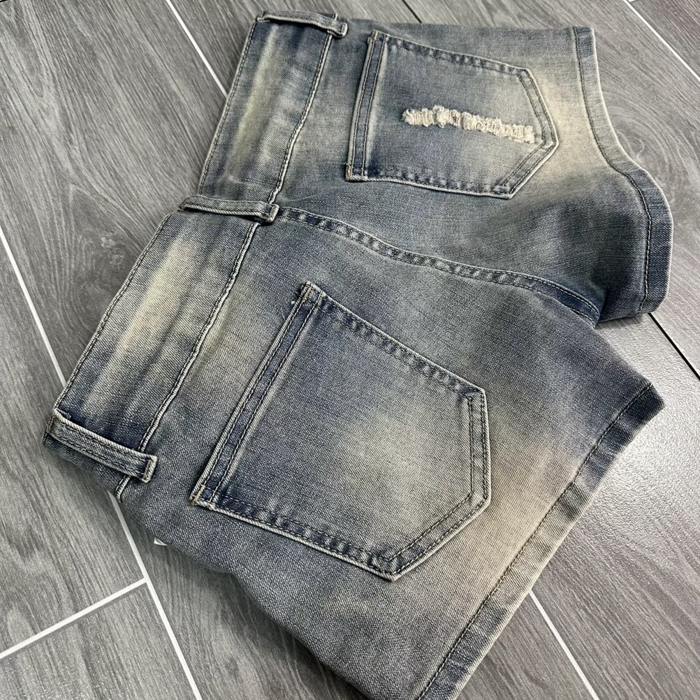 American Style Denim Shorts for Women Summer New Plus Size Tight Elastic Slim Fit Sexy Ultra Short Hot Pants