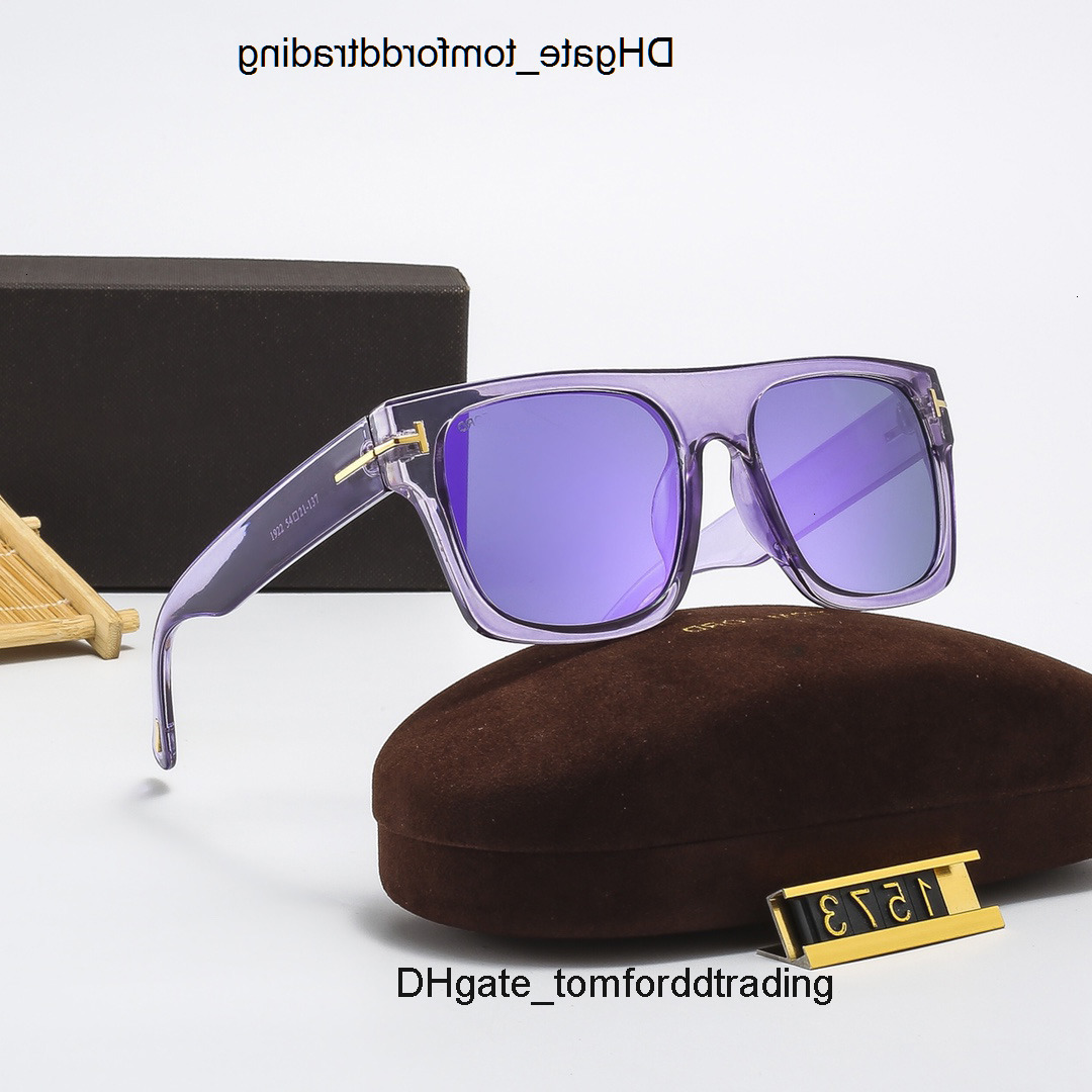 TF Tom''Fordly TomForddlies with box Fausto Sunglasses luxury womens and mens designer same style high quality glasses GAWS