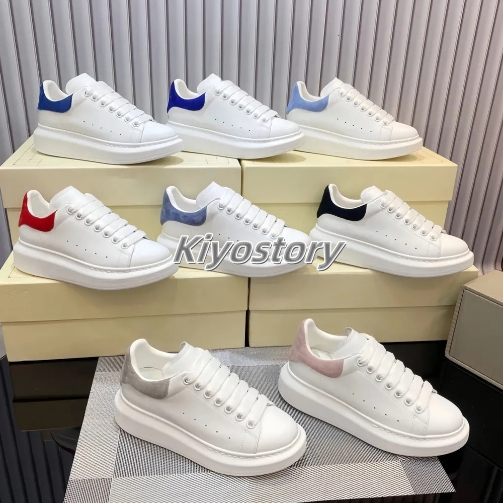 Designer Casual Shoes Newest espadrille Casual shoes Leather Lace Up black white Sole espadrilles oversized veet suede platform flat sneakers men athletic shoes