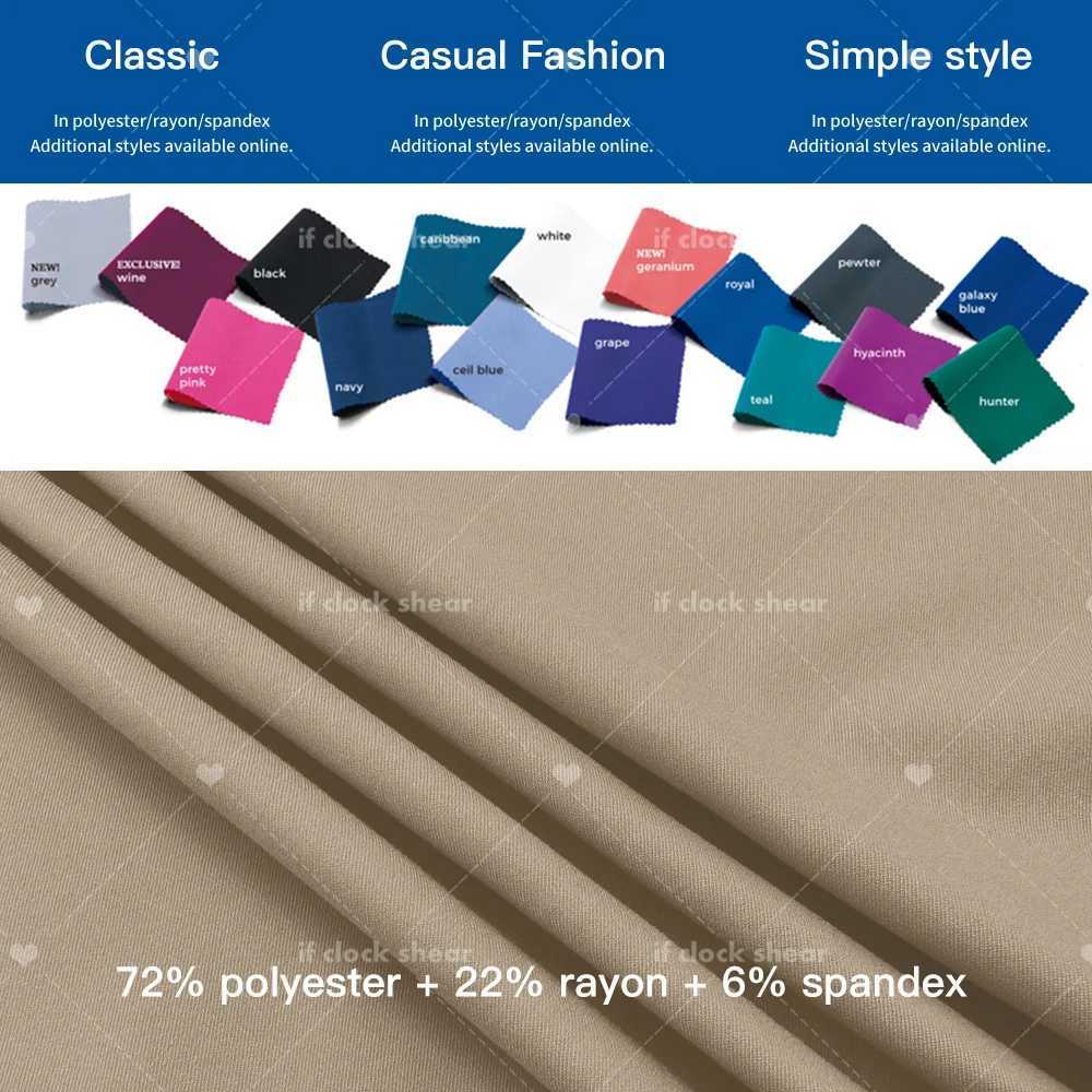 Nurse Uniform Medical Man s Suit Beauty Sn Workwear Surgical Uniforms Stretch Scrub Tops Pants Suit Doctor Surgery Overalls X2505281