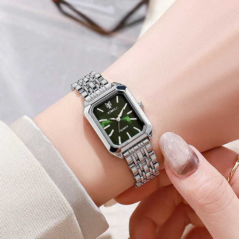 Fashion Womens Watch Casual Rectangle Dial Ladies Quartz Watches Clock XJ250527