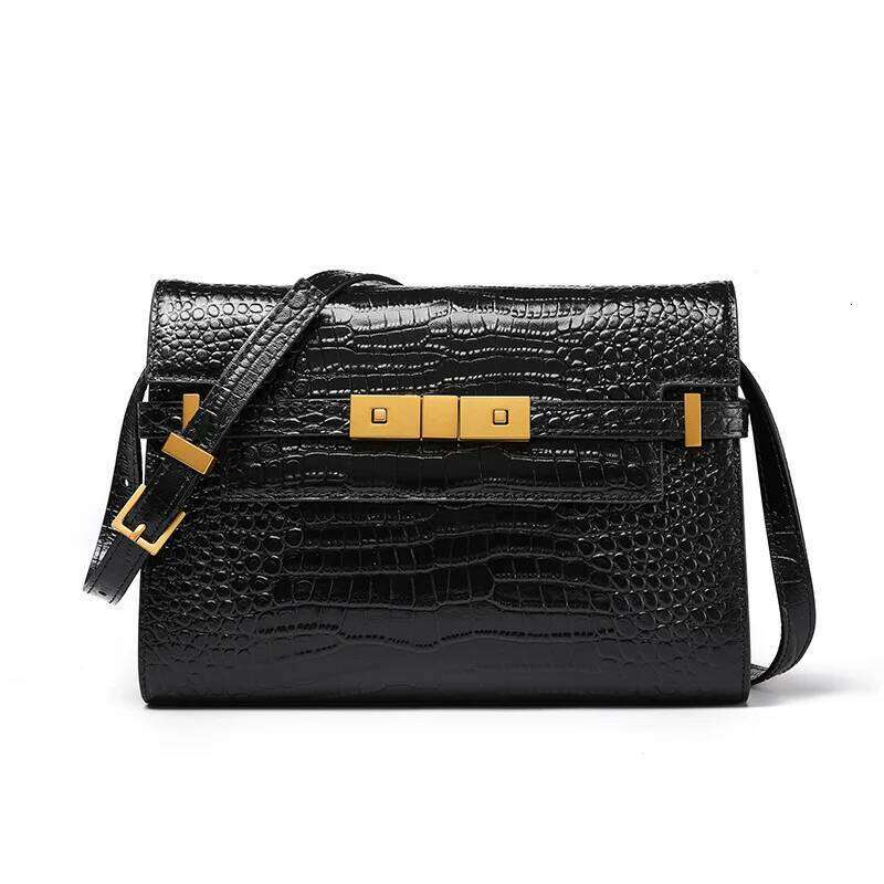 Manhattan Handbag, Retro High-End Feeling, Underarm Mailman Baguette Bag