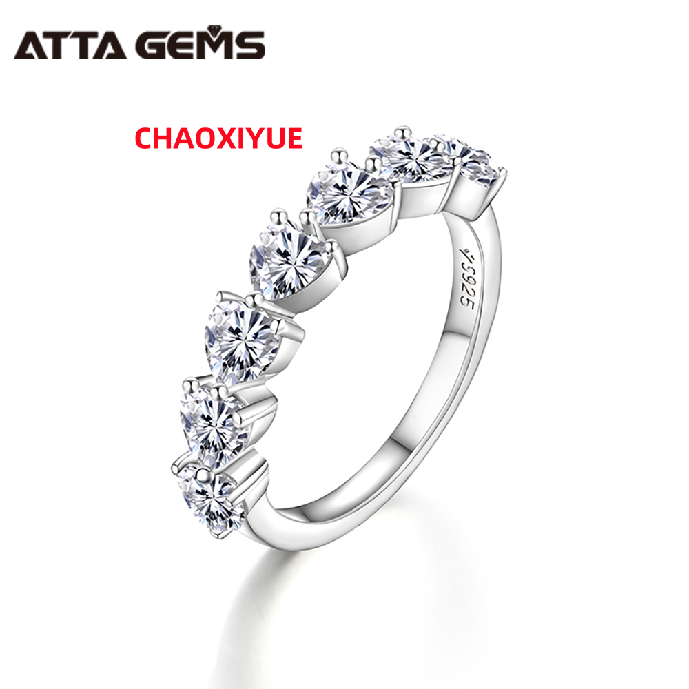 Fine Jewelry D Color VVS Heart Cut Moissanite 925 Sterling Silver Wedding Engagement Ring for Women With Gra Certificate