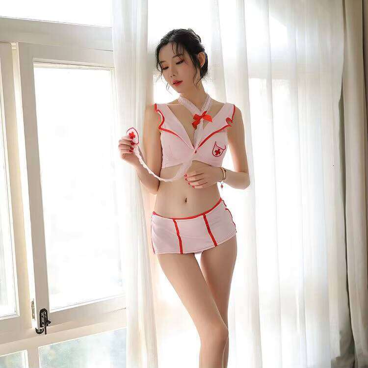 Nurse Uniform Open Pictures Red Female Japanese Mature Women Sexy Lingerie Underwear