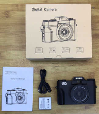 Digital Cameras Compact digital photography camera 4K WIFI network camera retro video recorder YouTube 48MP camera 16X digital zoom camera z250528
