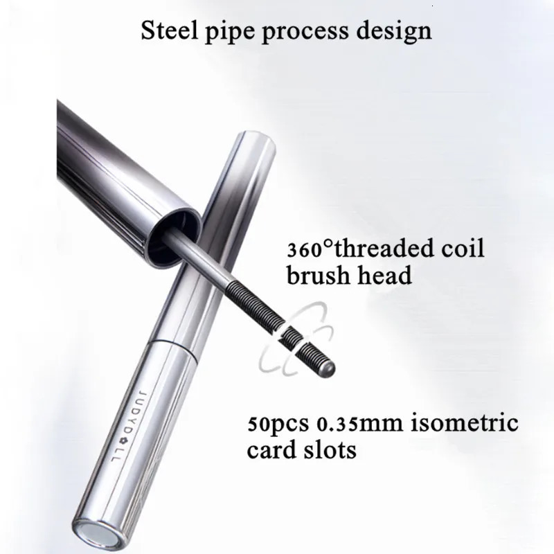 Judydoll Lashes Mascara Waterproof Silk Fiber Mascara Black Long Curling Eyelash Extensions Sexy Eyes Makeup Cosmetics 250523