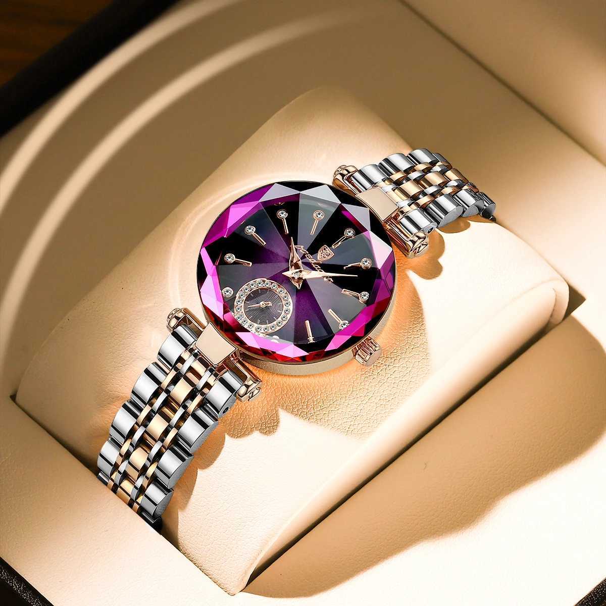 POEDAGAR Luxury Elegant Ladies Wristwatch Waterproof Stainless Steel Watch for Woman Simple Casual Dress Womens Quartz Watches XJ250527