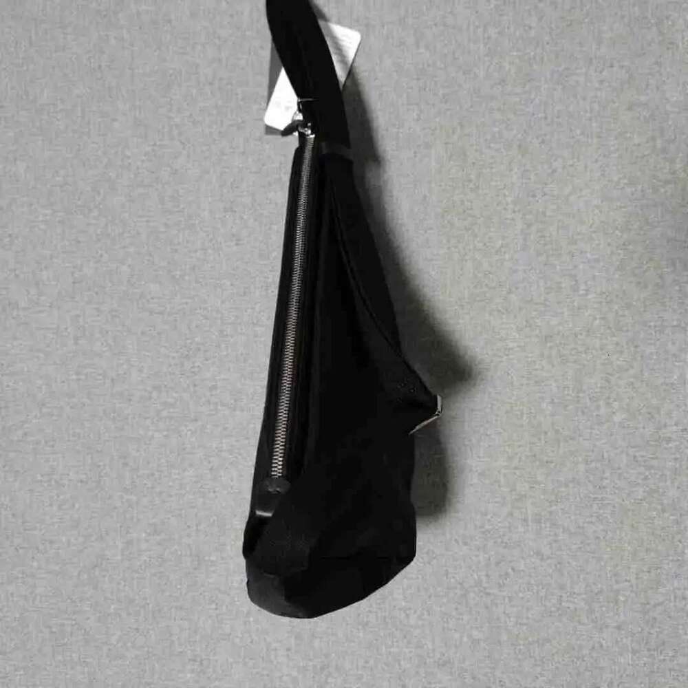 Designer half moon underarm bag, waterproof nylon fabric, lightweight crossbody bag