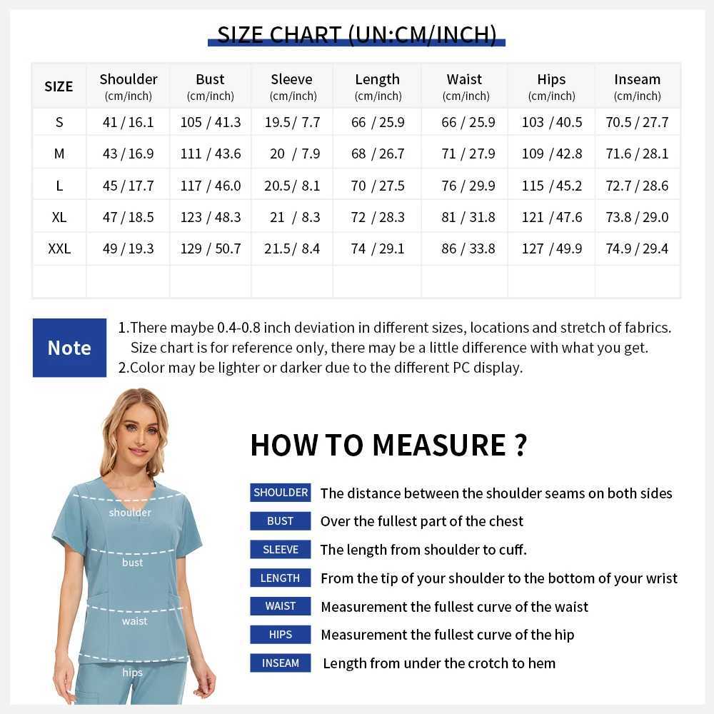 Short Slved Apparel Tops Pants Set Pharmacy Working Clothes Medical Hospital Doctor Nursing Uniform Casual V-neck Nurse Women X250528