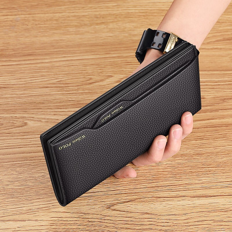 Free Shipping Designer Wallet Men's Fashion Brand High-quality Soft Leather Handbag Genuine Leather Coin Purse Business Card Bag Business Card Ho
