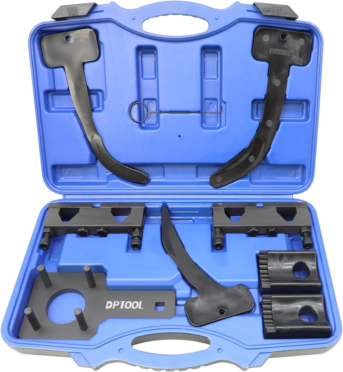 DPTOOL Camshaft Phaser Timing Chain Tool Camshaft Holding Tool Crankshaft Pulley Wrench Compatible with VW Jeep Chrysler Dodge 3.6L Pentastar Engine R