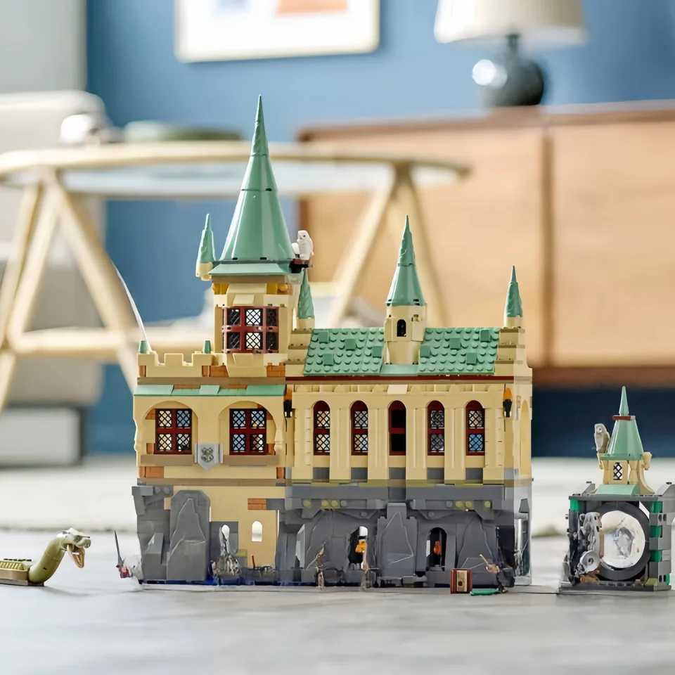 NEW 1176PCS Chamber of Secrets Compatible with 76389 Moc Model Building Kit Block Bricks Toys for Kids Birthday Gift Boys Set Z250528