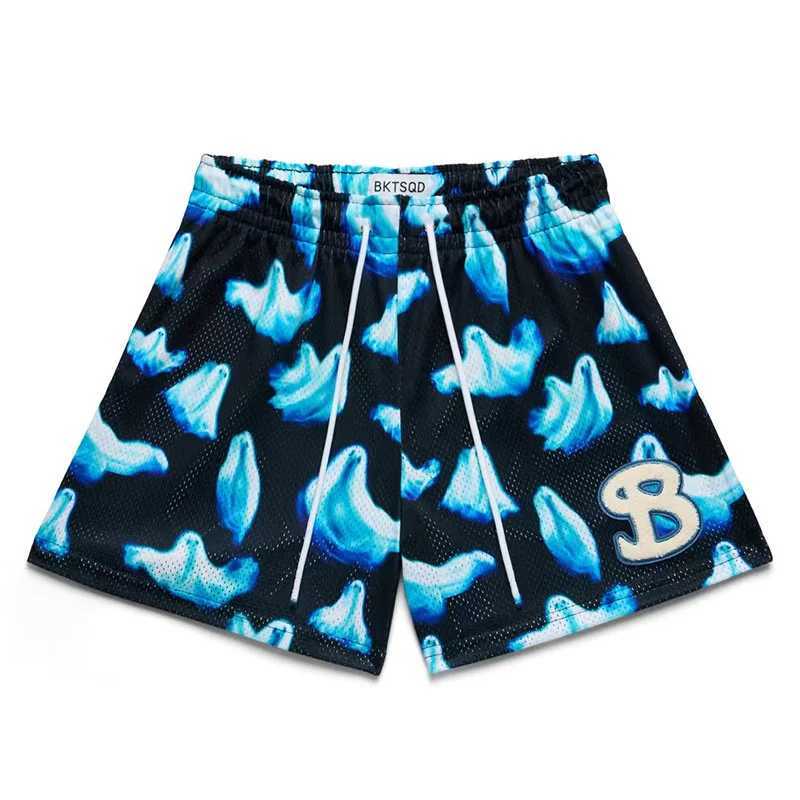 2025 NEW Summer Mesh Basketball Shorts Mens Quick Drying Breathable Sports Shorts Trendy beach Sweatpants man Running Shorts X250528