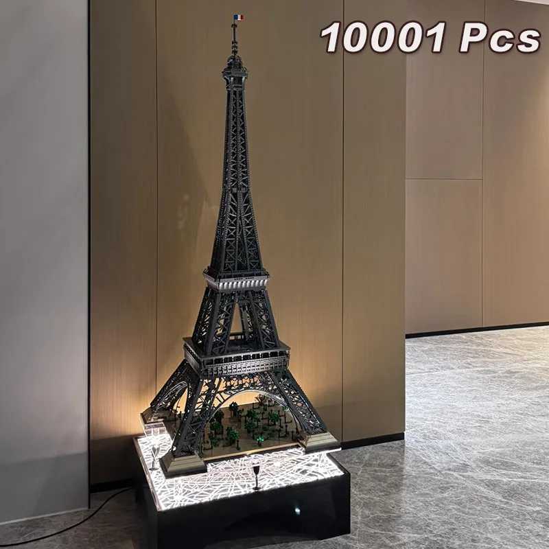 1.5M Eiffel Tower compatible 10307 10001pcs PARIS Architecture Model Building Block Brick Kit Adult Children Toy Gift Set Z250528