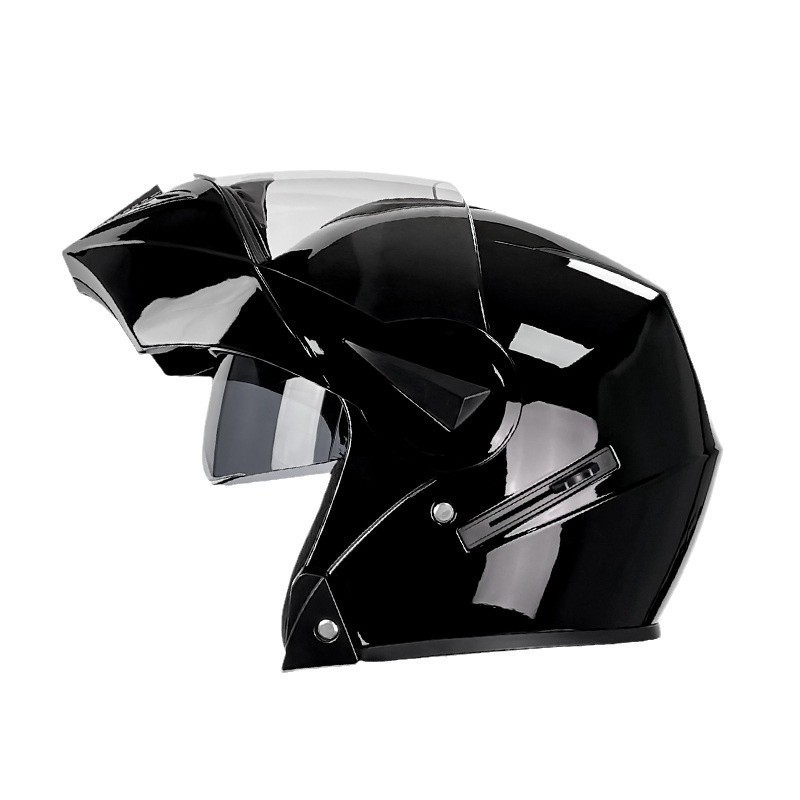 Bluetooth Motorcycle Full Face Helmet Men Women Safety Downhill Motocross Racing Modular Flip Up Helmet Casco Moto DOT Approved 250321
