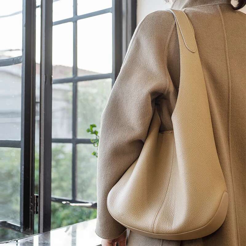 Designer Bag Designer Women Genuine Leather Handbags High Quality Cowhide Hobo Fashion Ladies Shoulder Bag