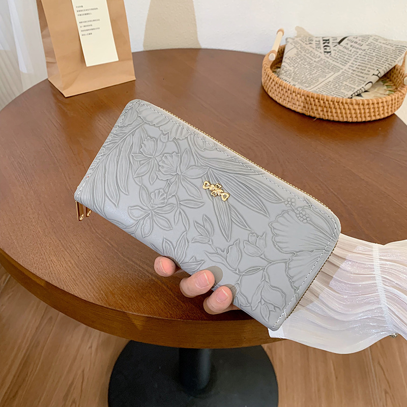 Fashionable and trendy women s small wallet long wallet coin trend wallet zipper handbag designer fashionable large capacity men trend s wallet