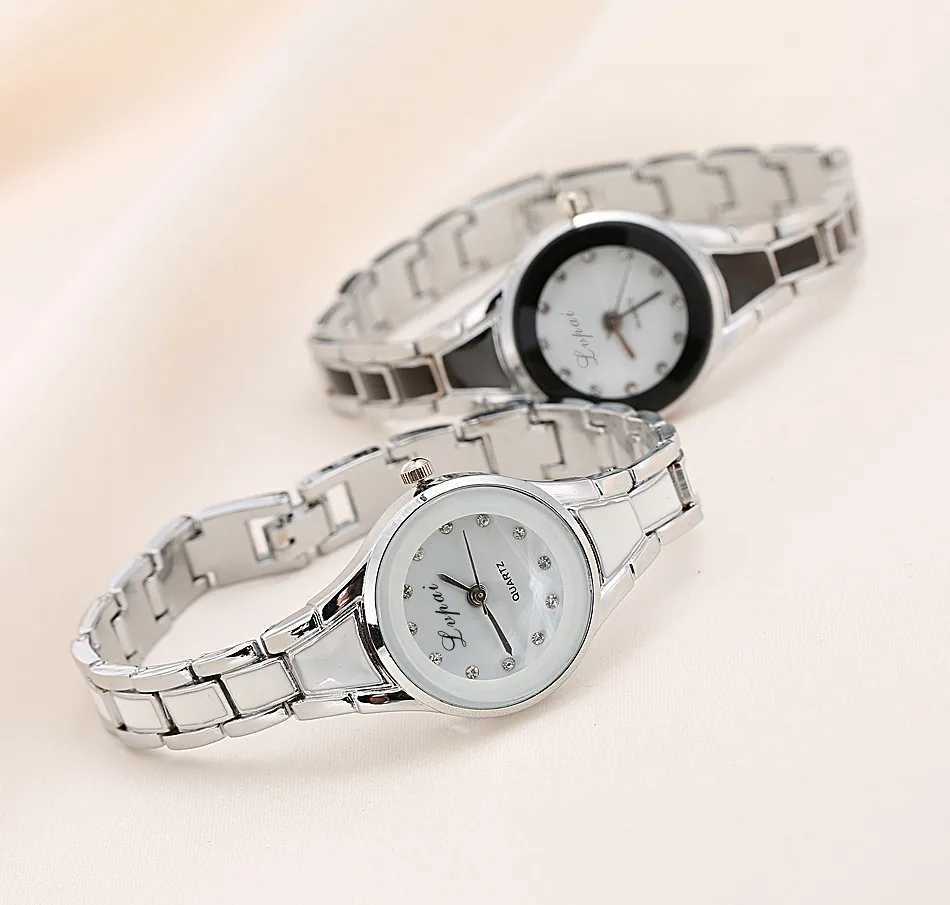 Womens Watches Elegant Woman Watch Quartz Gifts for Women Luxury Fashion Stainless Steel Alloy Womens Wristwatch Accessories XJ250527