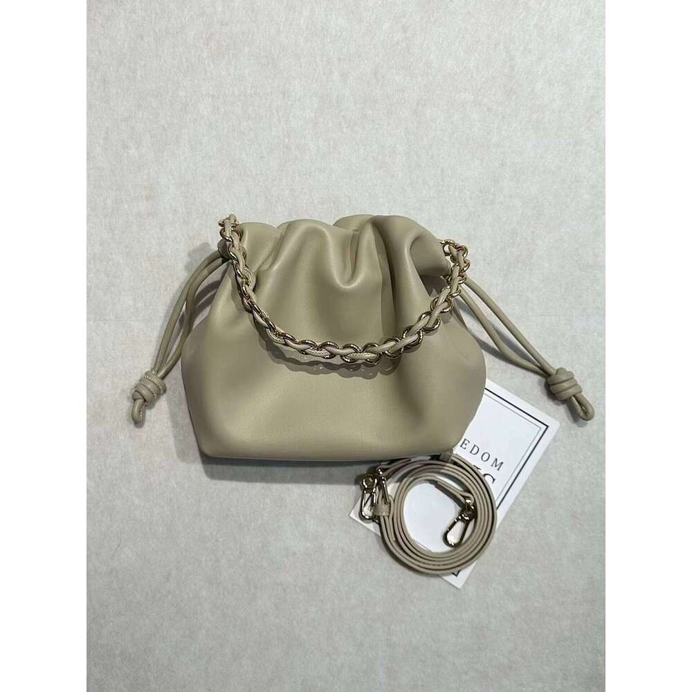 Brand Design Fashion High-grade Texture Leather Cloud Bag Ladies High Quality Cowhide Shoulder Crossbody Bags For Women
