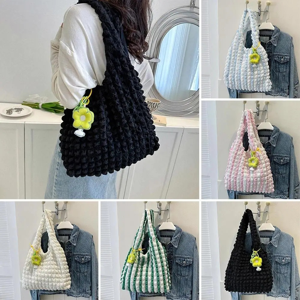 Women Girls Large Capacity Shoulder Bags Female Tote Bags Underarm Bags Causual Shopping HandbagsPendants not included 250523
