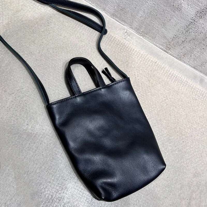 Natural Handbags Small Women's Vintage Genuine Leather Bags For Women Shoulder Crossbody Bag Black Cowhide Purse