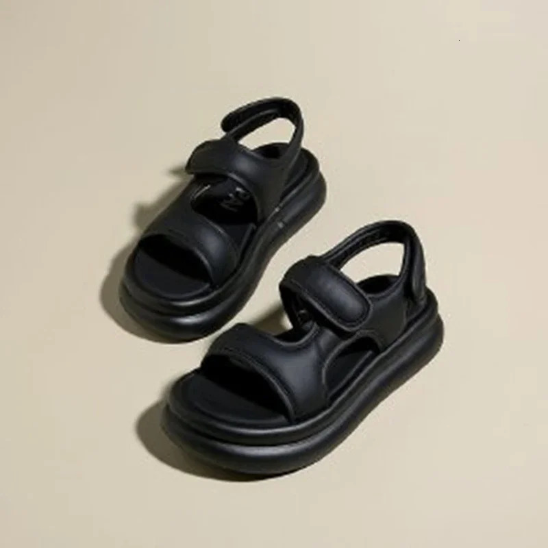 Summer Style Fashionable Comfortable Casual and Cute Girls Shoes Wear-resistant Non-slip Soft-soled Toe Sandals 250528