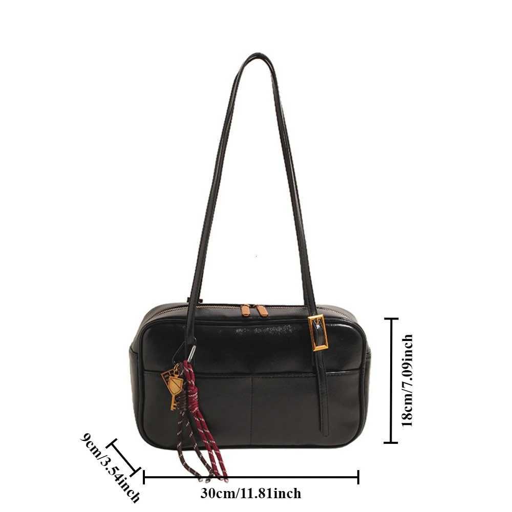 Small PU Leather Underarm Bags for Women 2025 Y2K New Trend Fashion Shoulder Handbags and Purses for Women Y250528