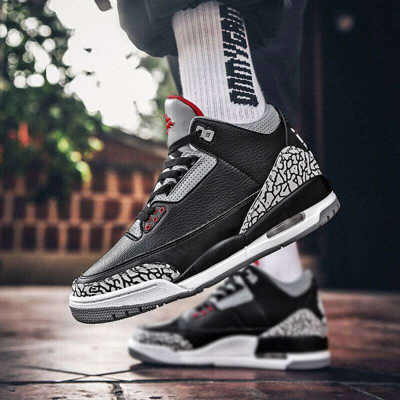 Wear comfortable, fashionable, slip resistant, and breathable mid cut basketball shoes, new for spring/summer 2024