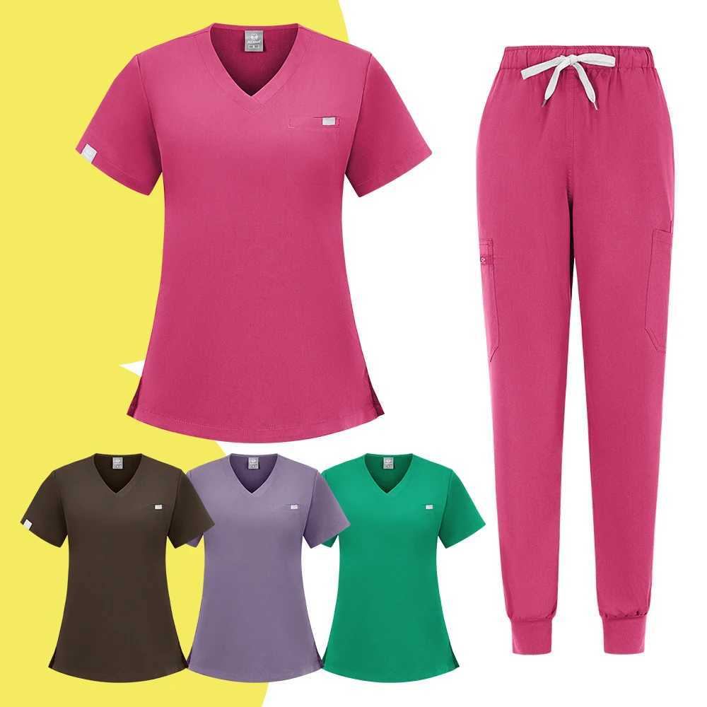 Operating Room Medical Uniform Scrubs Hospital Working Scrubs Set Medical Supplies Nurse Dental Surgery Suit Workwear X2505282