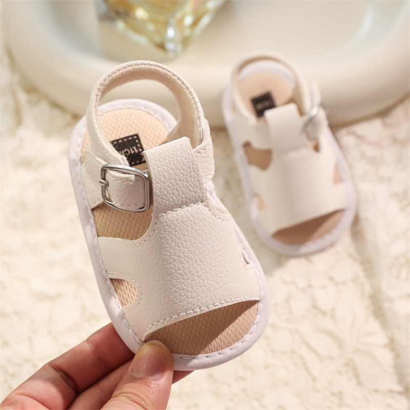 Infant Sandals Fashion Soft Crib Shoes Anti Slip Summer Toddler Littlesprouts Boys Girls First Walker Baby Soft Sole Sandals Shoes 0-18 Months L0685