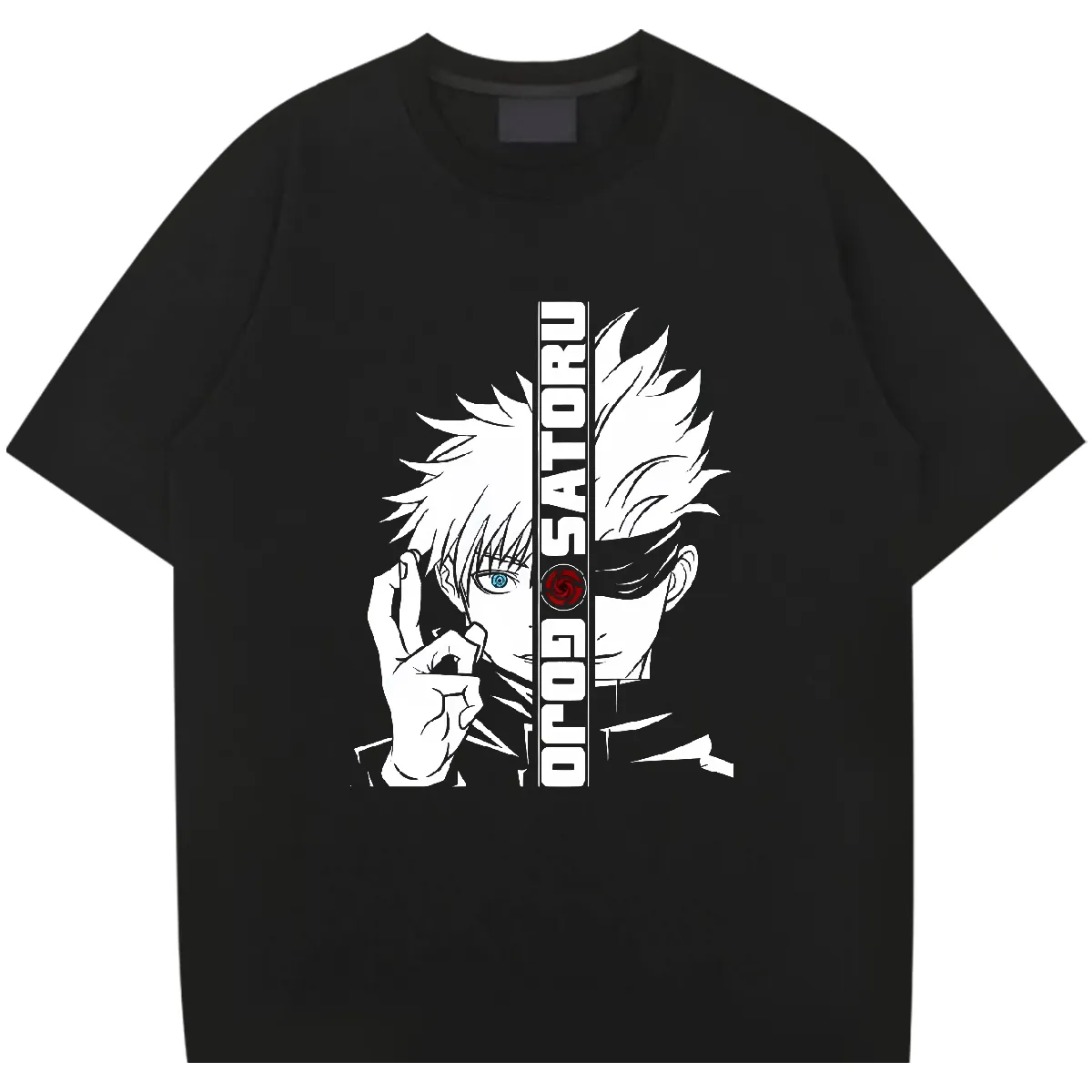 DIY Customized T Shirts Anime Printing Men Cotton Breathable Hip Hop Street Men Tops Tees Custom Printing Comfortable Tops