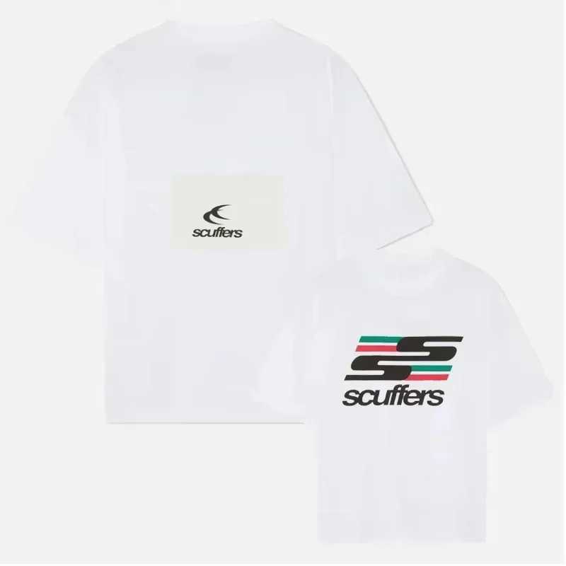 2025 South America New Trendy Printed Scuffers Men Tshirt Women Surf Vacation T-shirt Luxury Brands Strt Short Slves Top T X2505281
