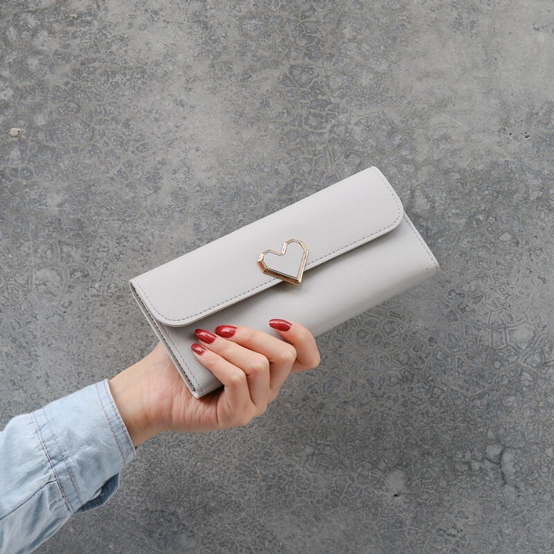 New Simple Wallet fashion Korean Style Fashion Cute Coin Wallet Women s Wallet Slender Designer Large Capacity Daily fashion Commuter Men s Wallet