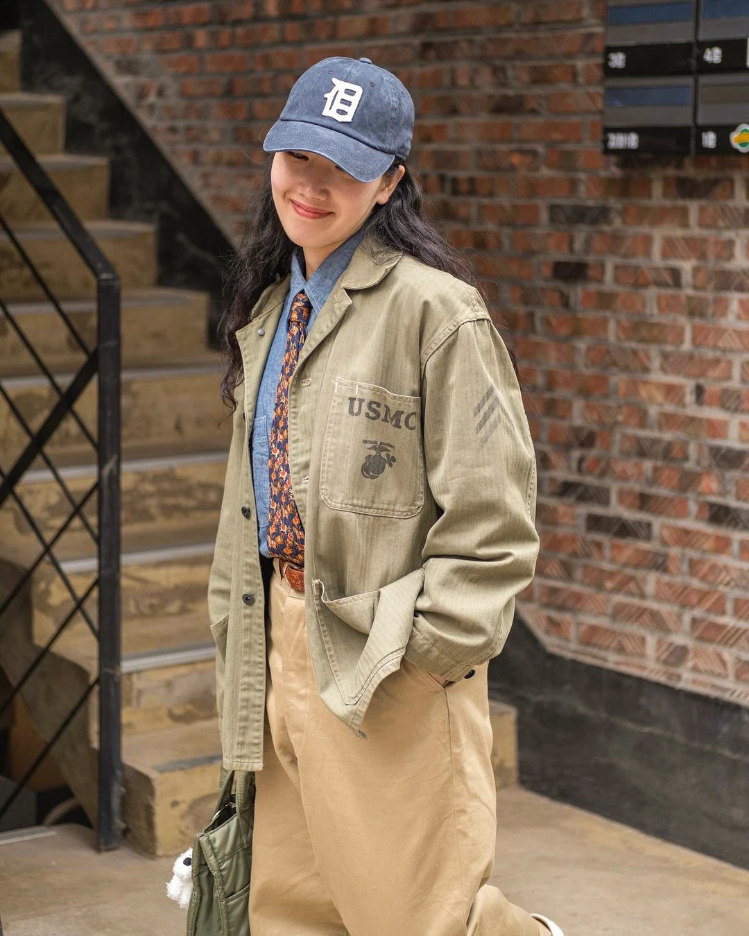 P41 hbt jacket ww2 usmc utility Field Military Vintage Shirt Blouse Herringbone Uniform Combat Olive coat retro Outwear for men 250520