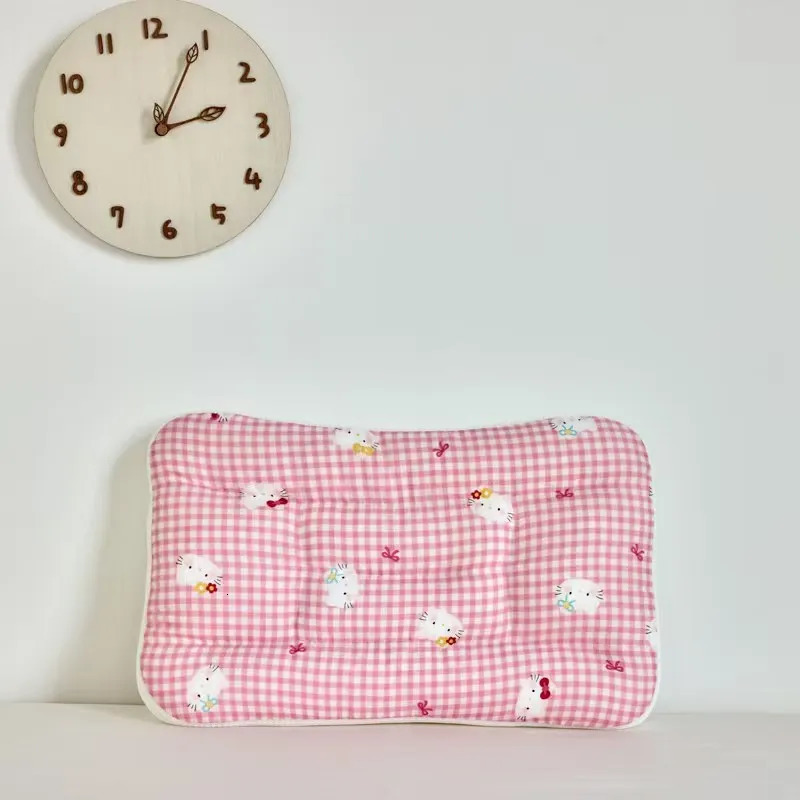 Full Cotton Double-layer Yarn Feather Silk Cotton Childrens Pillow 250527