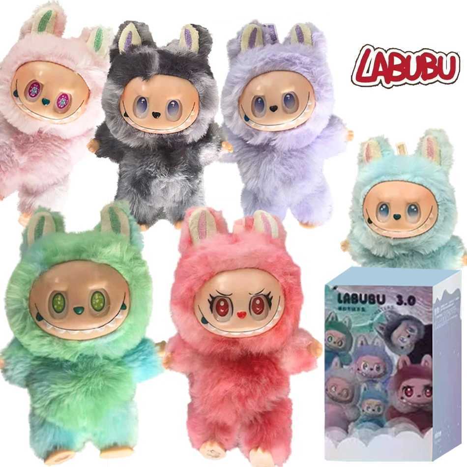 Labubu The Monsters V3 Series Blind Plush Box Vinyl Base Toy Animated Characters Mysterious Surprise Box Keychain Infant X250528