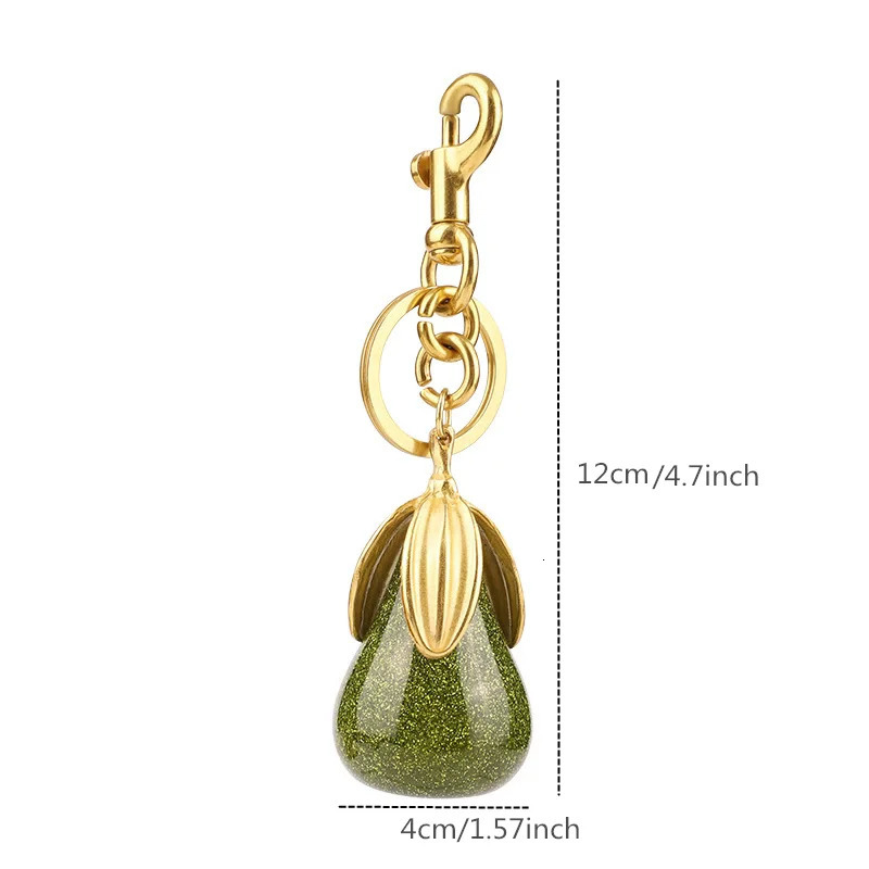 Pear fruit charm for handbag bag Fun Gift Idea 250527