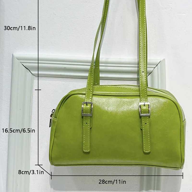 Ladies Boston Bag 2024 New Minimalist Bowling Bag Light Luxury Joker Large Capacity Sports Fitness Bag Large Capacity Shoulder Bag Y250528