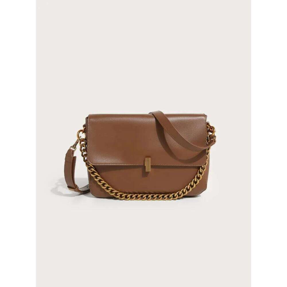 Simple Single Shoulder Large Capacity Women's Chain Tote Crossbody Bag, Casual And Versatile