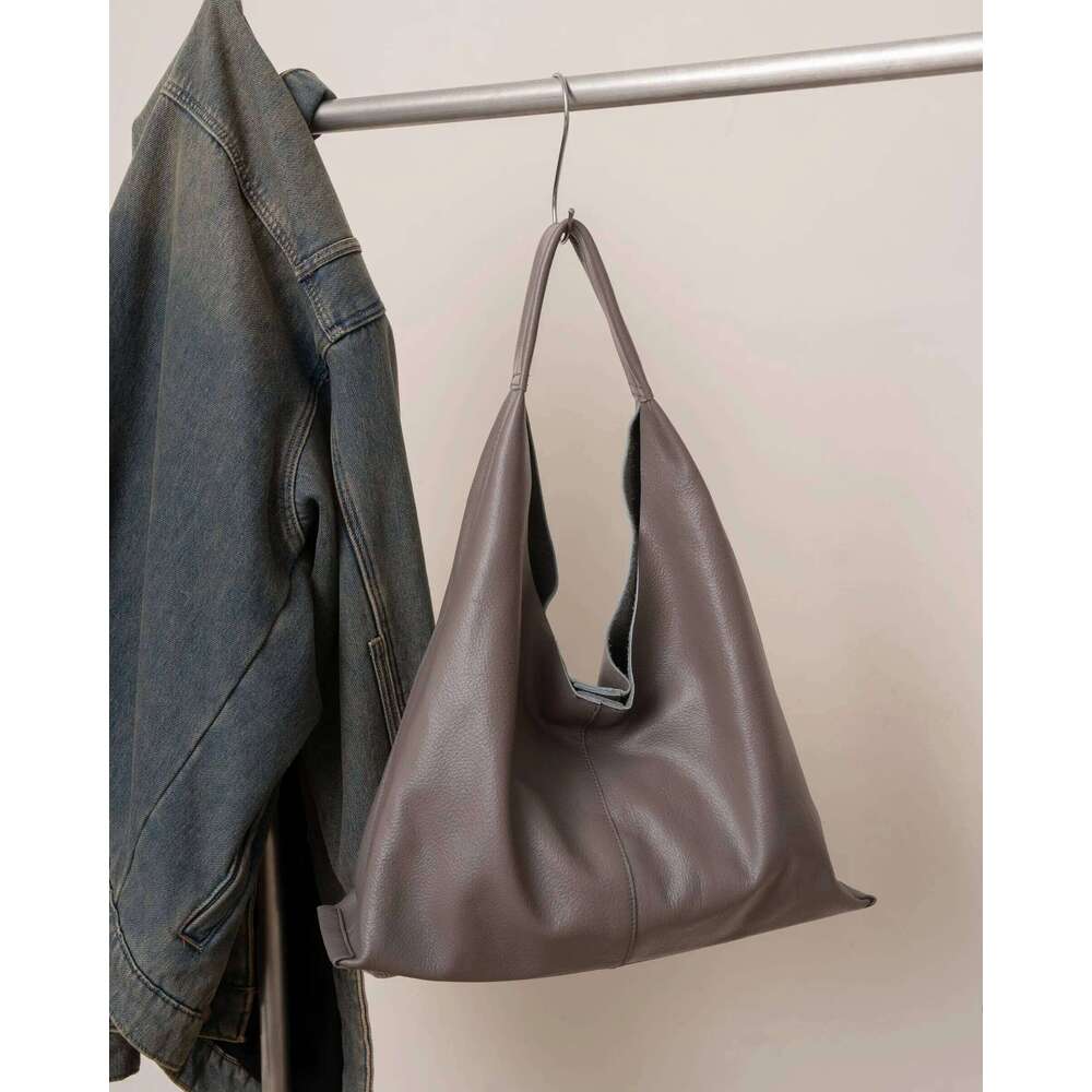 Genuine Large Capacity Shoulder Soft Leather Fashion Tote Bag