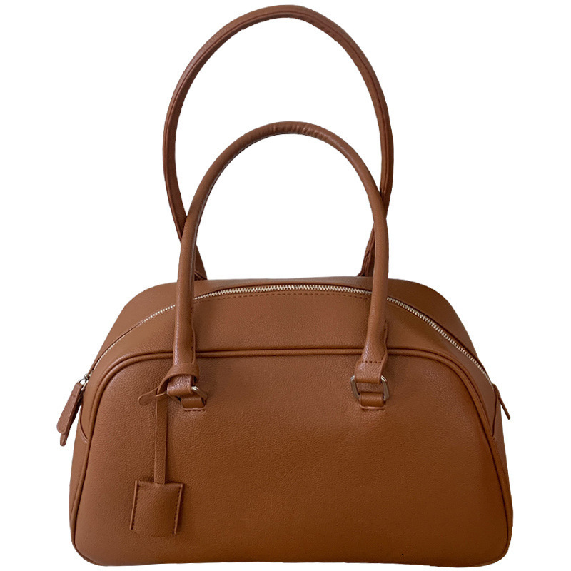 2025 new niche bowling women's spring new casual designer multifunctional handbag commuting armpit shoulder bag