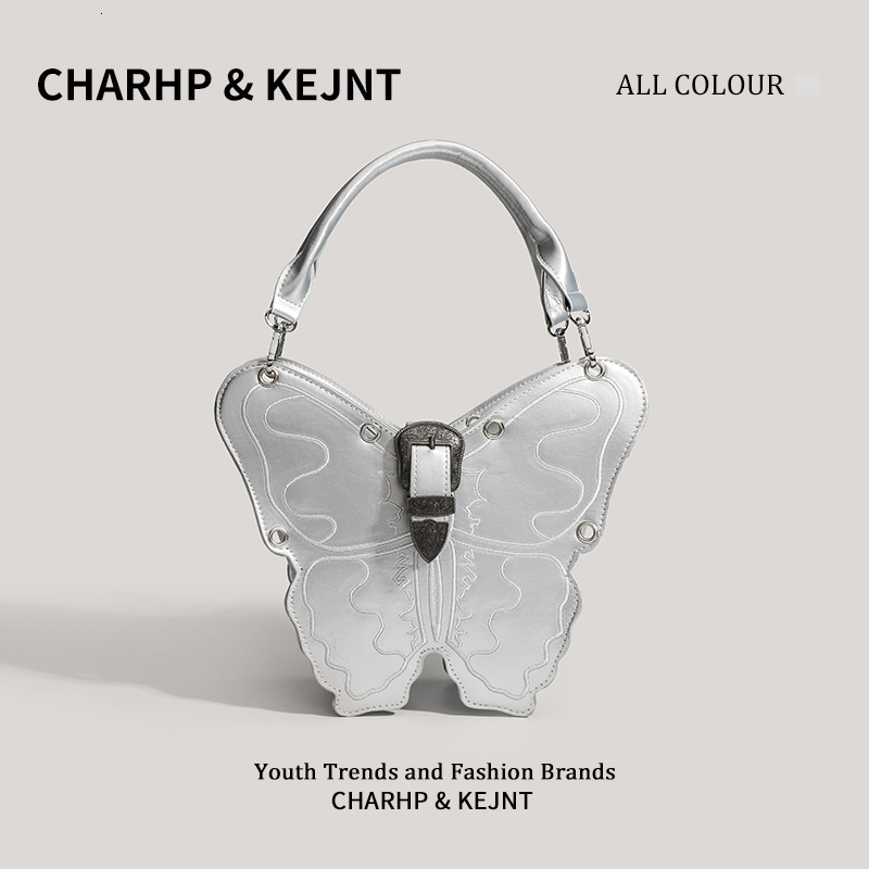 Luxury Brand Designer Bag Charhp&Kejnt Butterfly Bag 2024 New Trendy Handbag Versatile Fashion Backpack For Women