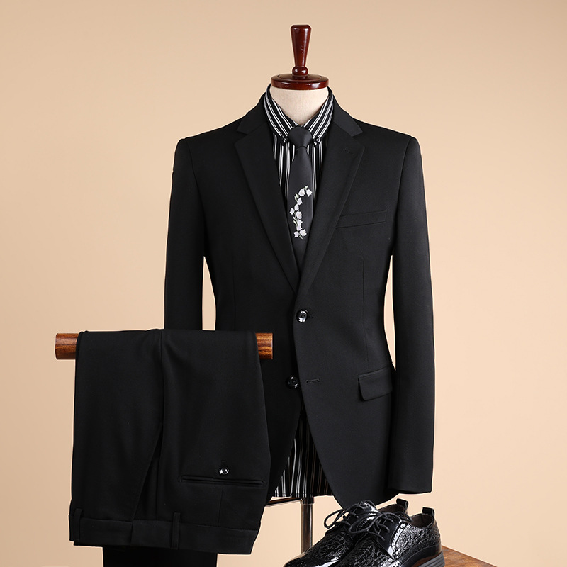 H766Suit business suit groom wedding dress